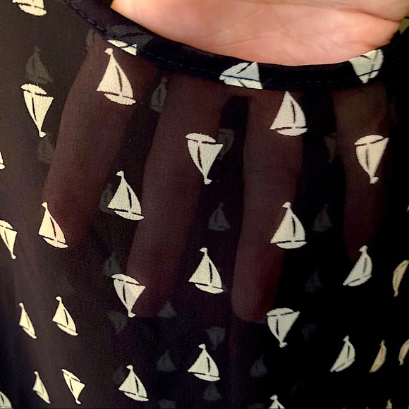 Sheer Sailboat Tank Top - Picture 3 of 5